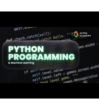Python Programming & Machine Learning Alpha Academy Code Key GLOBAL